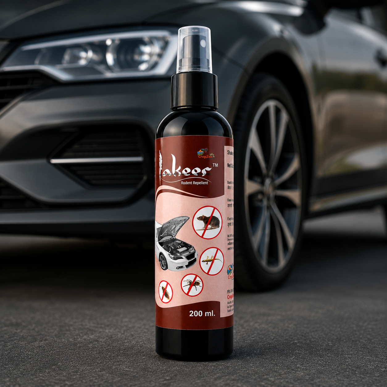 Anti rat spray bottle for car engine protection Anti rat spray bottle for car engine protection