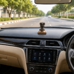 Antique finish Ashoka Stambh dashboard accessory for cars
