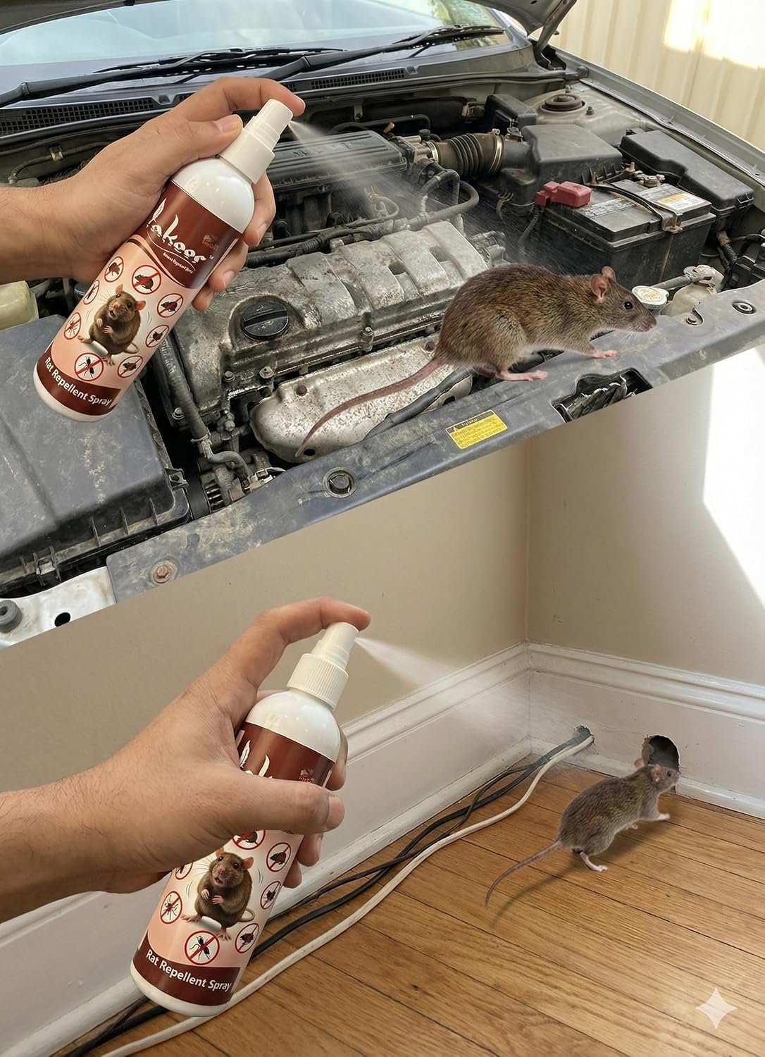 Buy best rat repellent spray for cars and home Buy best rat repellent spray for cars and home